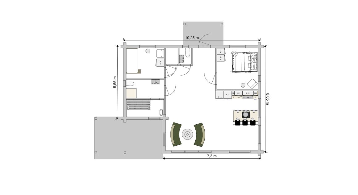 Ingarö - Huvudplan