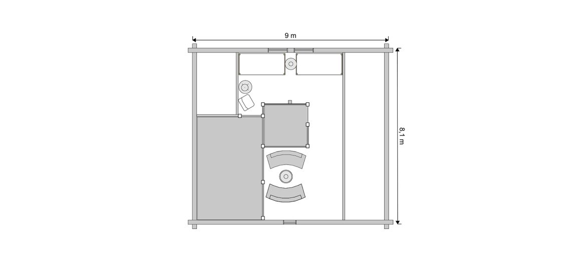 Sälen - Loftplan