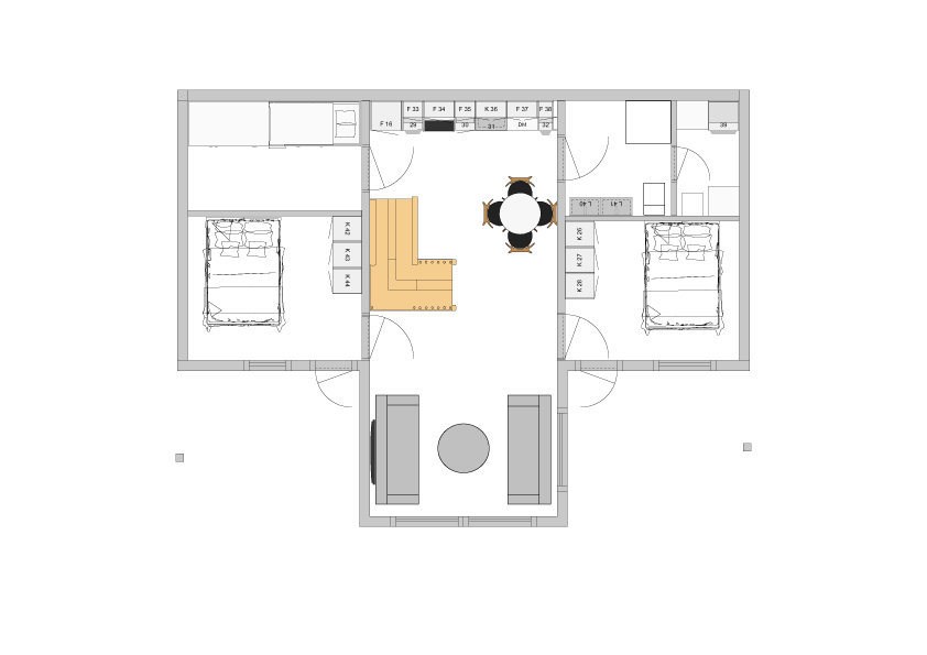 Kåbdalis - Källarplan förslag 2
