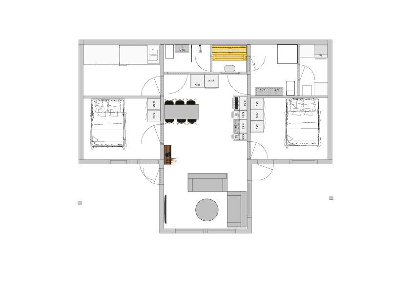 Kåbdalis - Källarplan förslag 3