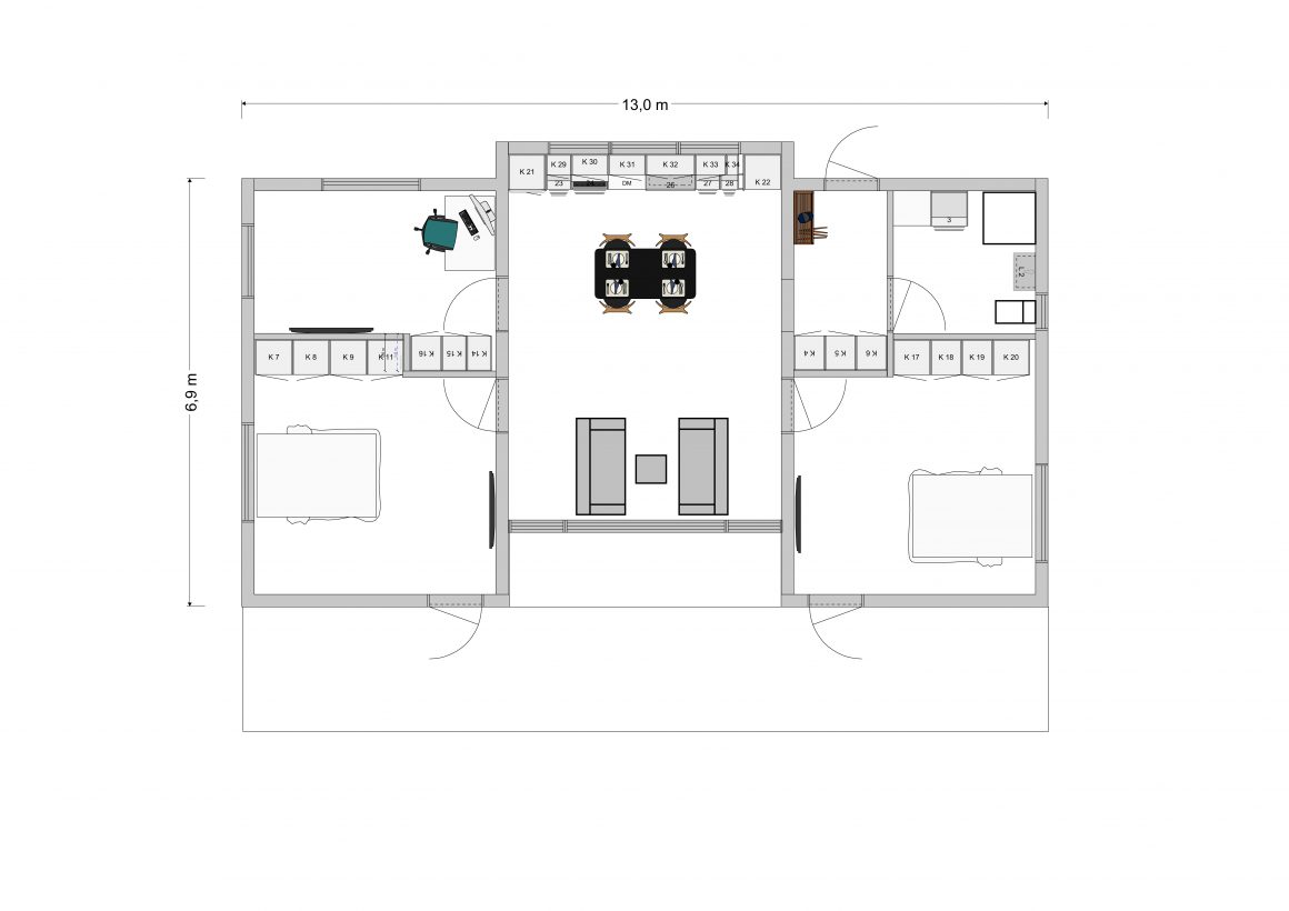 Samsø floor plan suggestion